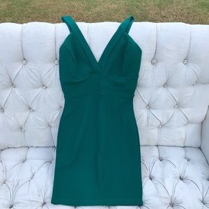 Forever 21 Emerald Green Dress Size Small